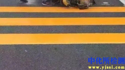 熱熔標(biāo)線測試